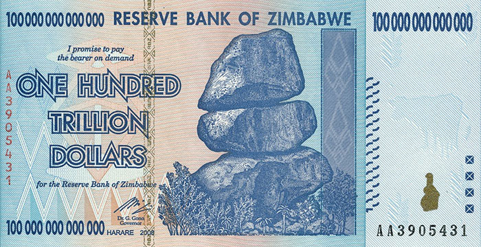 zimbabwe money